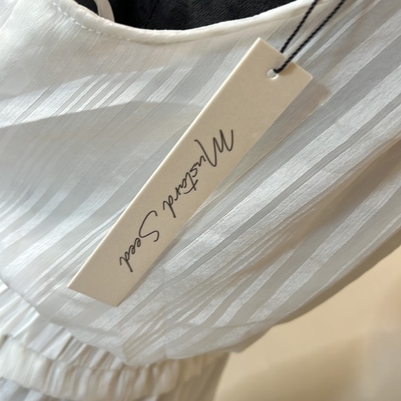 MUSTARD SEED SLEEVES DRESS - White - Picture 5 of 7